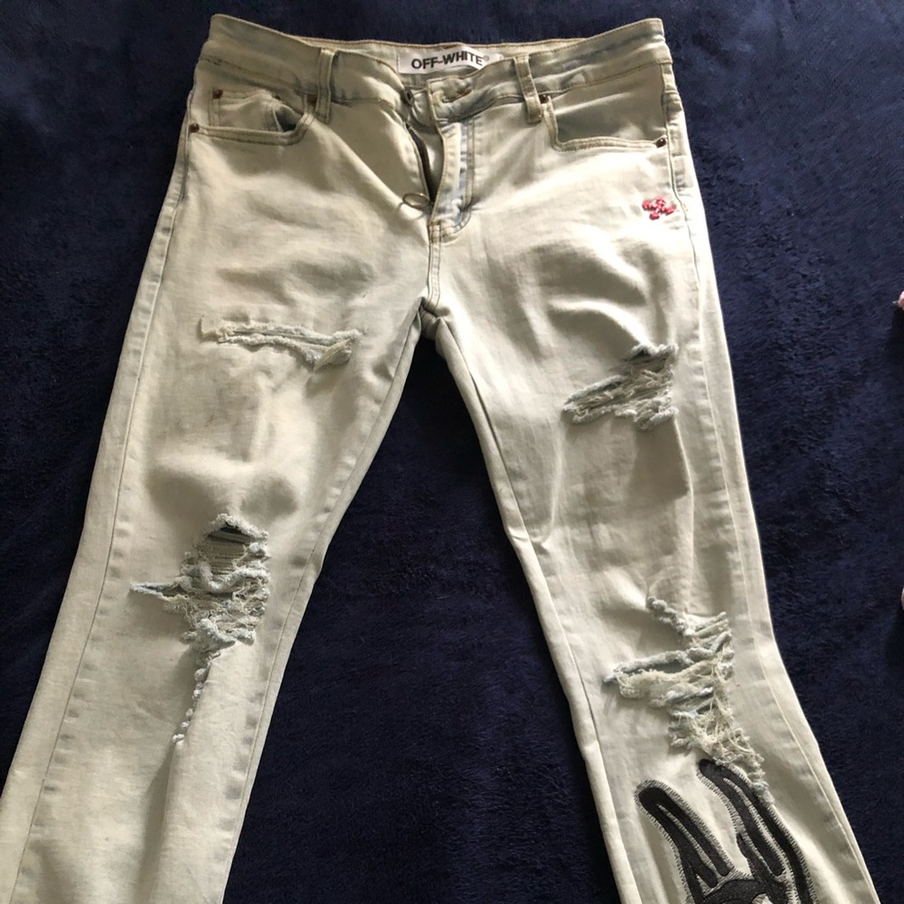 Off White Jeans